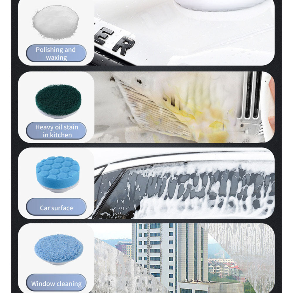 Perie Electrică de Curățare 7 în 1 – Putere, Confort și Versatilitate pentru un Cămin Impecabil